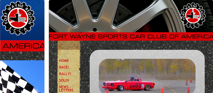 Fort Wayne Sports Car Club of America home page and detail